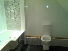 Tiled Bathroom 02 - 08 - Fitting Toilet